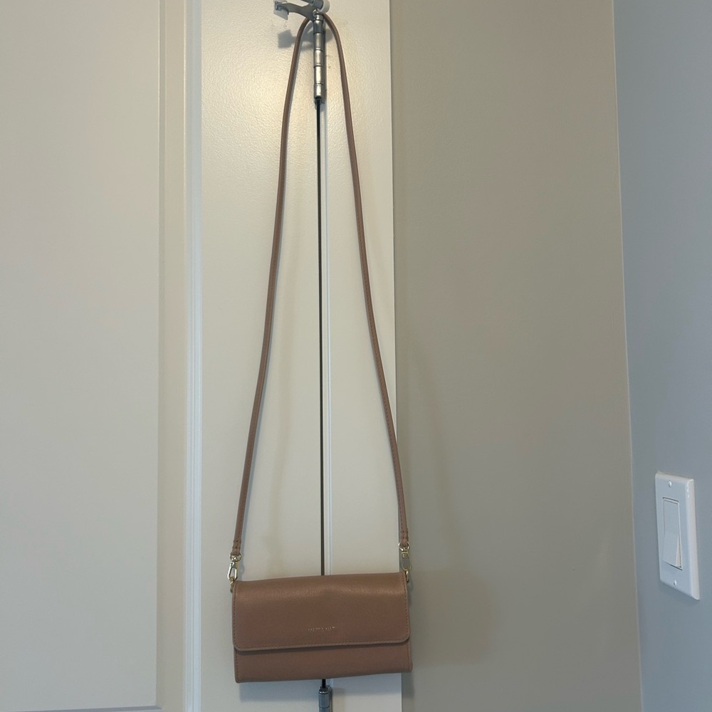 Matt & Nat Beige Crossbody Bag - Picture 2 of 4